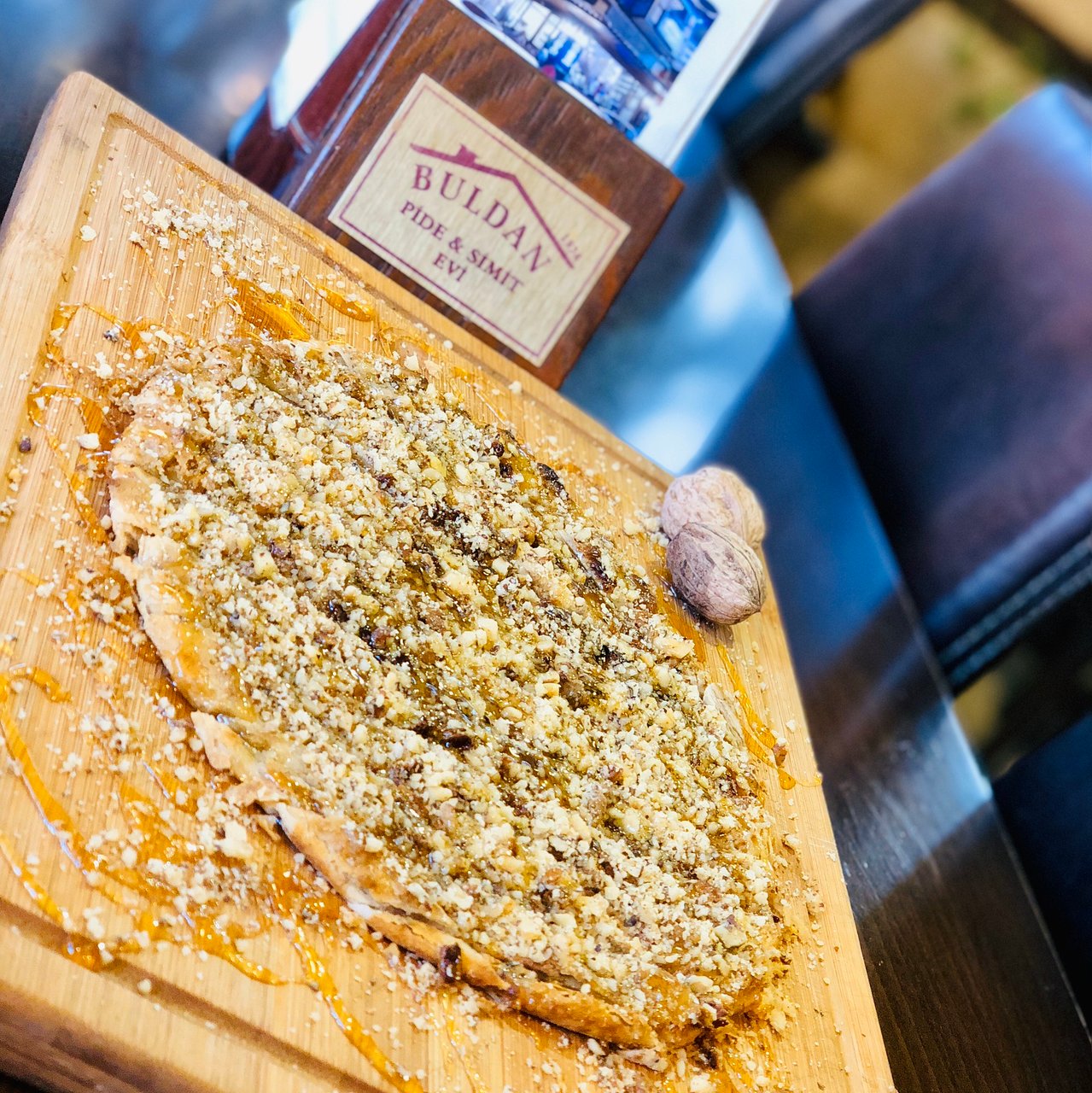 Labneh Pie with Honey