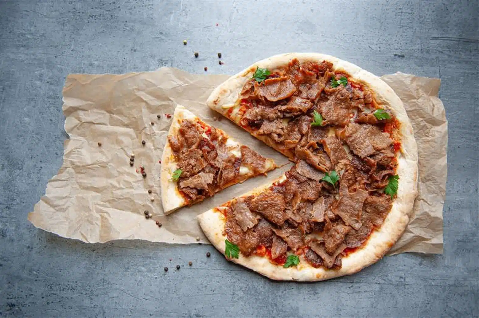 Shawarma Pizza