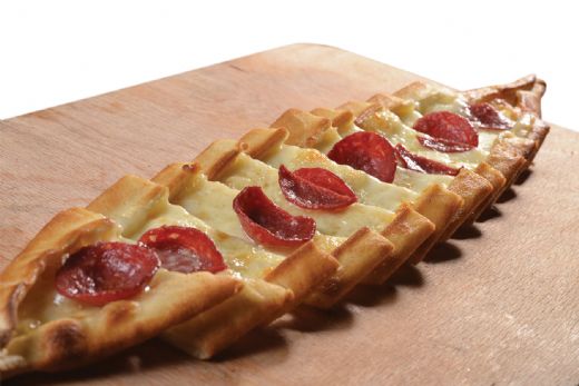 Pepperoni Pie with Cheese
