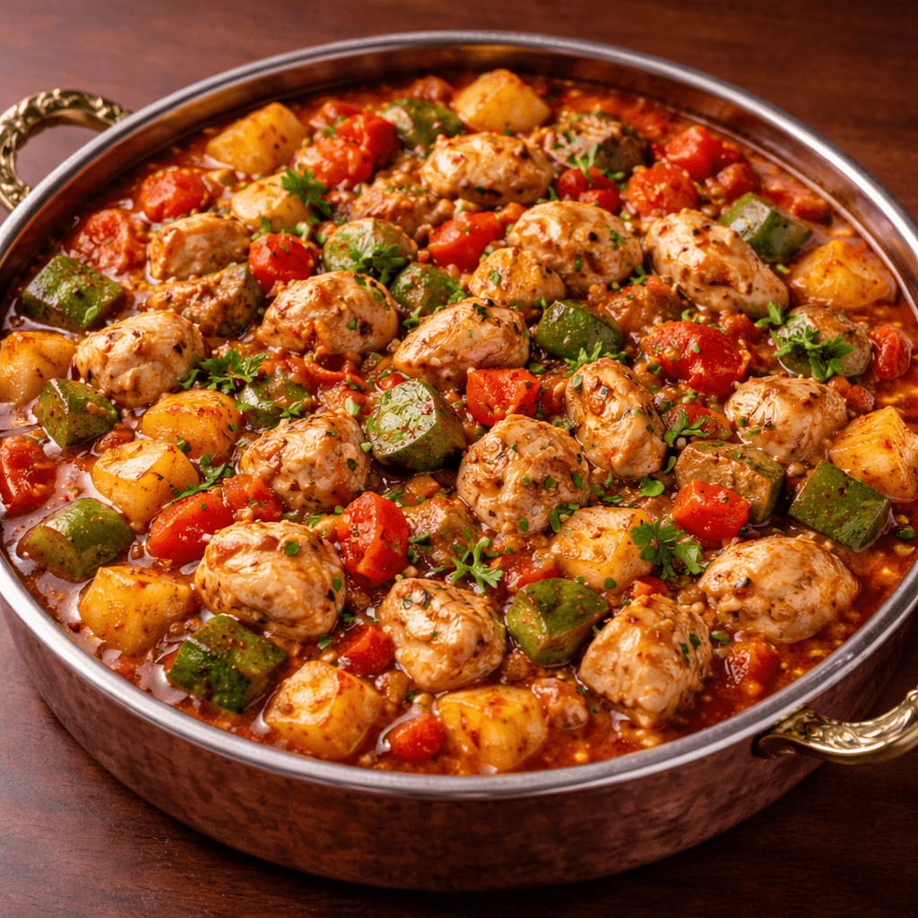 Chicken Awsaal Pot
